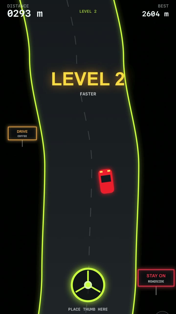 Stay On — level 2, FASTER